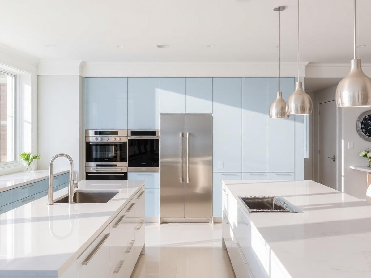 Spotless modern kitchen